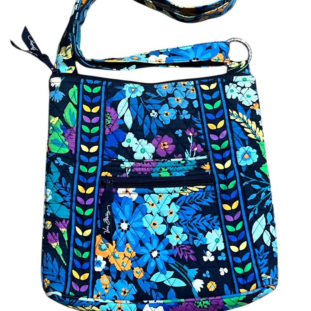 Vera Bradley Blue Floral Crossbody Bag